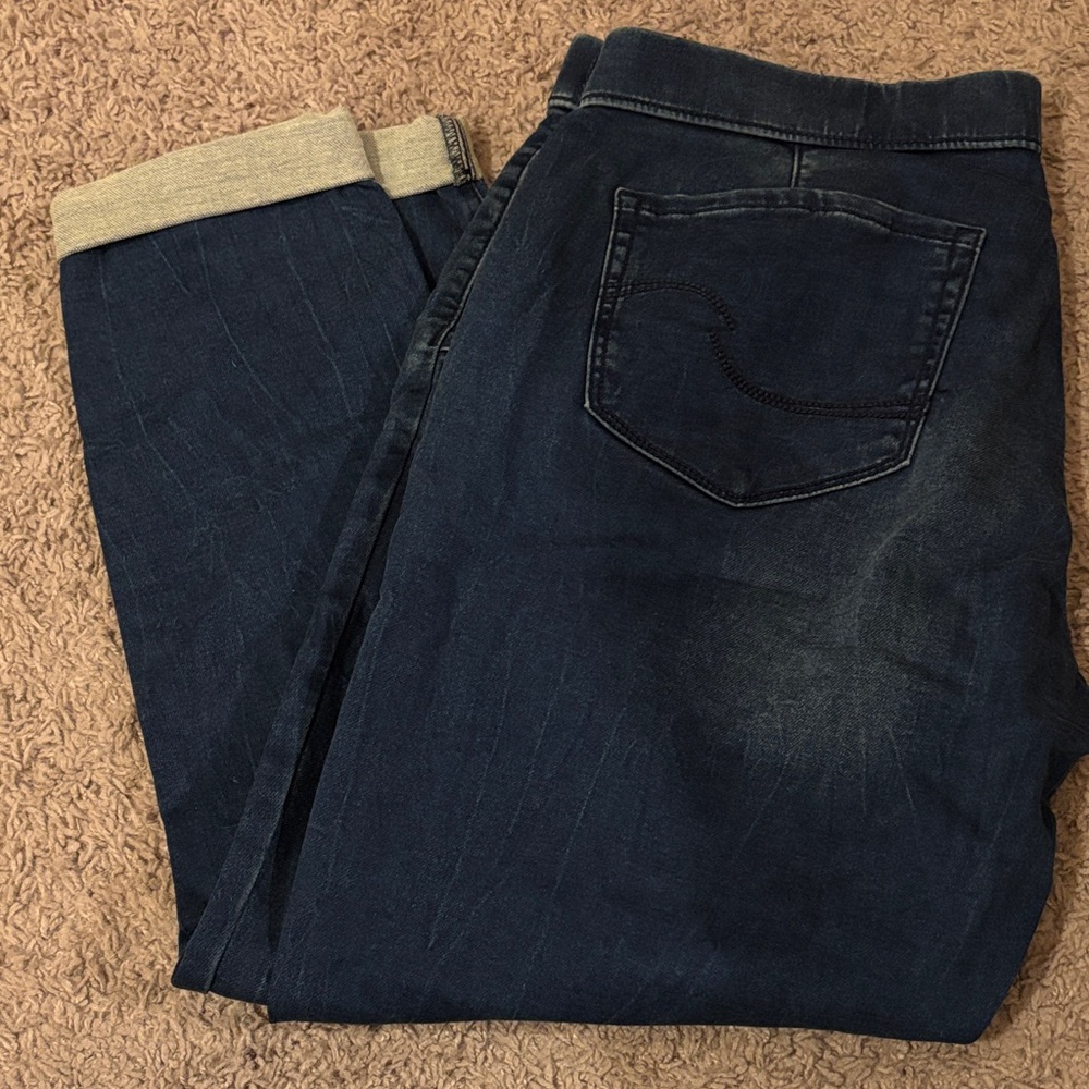 Signature by Levi Strauss Women's Dark Blue Jeans